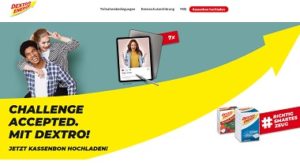 Dextro Energy Kassenbon hochladen, Dextro Energy Gewinnspiel