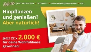 Lorenz Gewinnspiel, Naturals Gewinnspiel