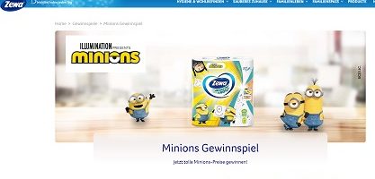 Zewa Kassenbon hochladen, Zewa Gewinnspiel