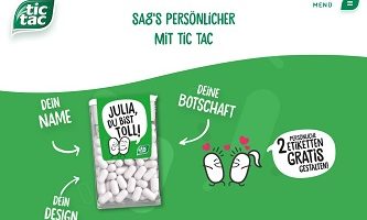 tic tac Code eingeben, tic tac Aktion