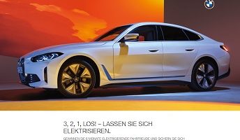 Elektro BMW Gewinnspiel, BMW Gewinnspiel