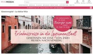 MiaModa Bargeld Gewinnspiel, MiaModa Gewinnspiel