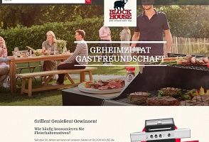 Grillfürst Gasgrill Gewinnspiel, Block House Gewinnspiel