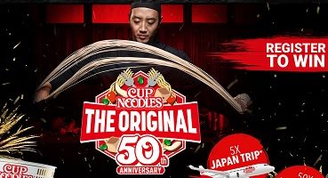 Japan Reise Gewinnspiel, Cup Noodles Gewinnspiel