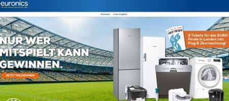 Euronics Code eingeben, www.euronics-gewinnspiel.de, Euronics Kassenbon Gewinnspiel, Euronics Gewinnspiel