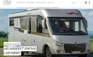 Reisemobil Urlaub Gewinnspiel, Linda Apotheken Gewinnspiel