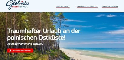 Ostseeküste Polen Urlaub Gewinnspiel, Globista Gewinnspiel