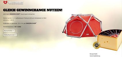 Heimatplant Zelt Gewinnspiel, Swizzrocker Gewinnspiel