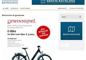 Deutschlands schönste Gewinnspiel, BH E-Bike Gewinnspiel