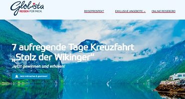 Nordeuropa Kreuzfahrt Gewinnspiel, Globista Gewinnspiel