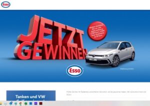 Esso Rubbellos Gewinnspiel Code eingeben Gewinnspiele 2025