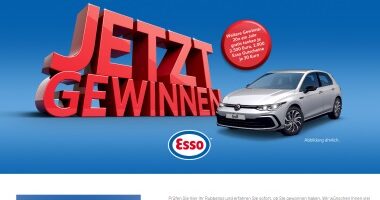 Esso Rubbellos Gewinnspiel, tanken-und-gewinnen.de, Esso-Gewinnspiel