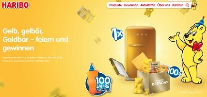 Happy Bärsday Gewinnspiel, Haribo Gewinnspiel