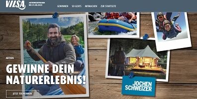 Vilsa Kassenbon hochladen, Vilsa Gewinnspiel