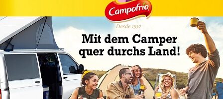 Camper Reise Gewinnspiel, Campofrio Gewinnspiel
