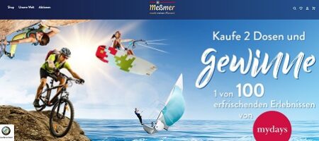 Meßmer Kassenbon hochladen, Meßmer Gewinnspiel