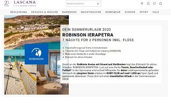 Kreta Reise Gewinnspiel, Lascana Gewinnspiel