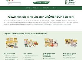 Grünspecht Box Gewinnspiel, Grünspecht Gewinnspiel