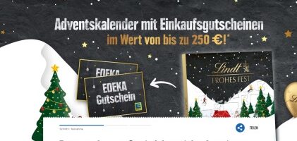 Edeka Einkaufsgutschein Gewinnspiel, Edeka Gewinnspiel