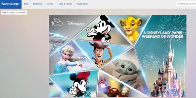 Disneyland Paris Gewinnspiel, Ravensburger Gewinnspiel