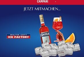 Campari Spritz Gewinnspiel, Campari Gewinnspiel