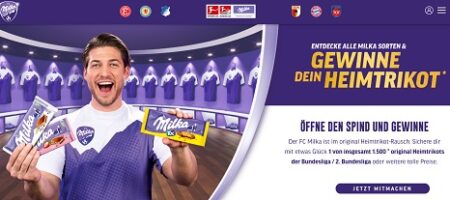 Milka Code eingeben, fcmilka.de, Milka Gewinnspiel