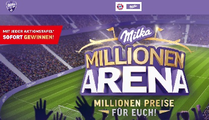Milka Gewinnspiel, fcmilka.de