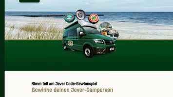 Jever Gewinnspiel, Jever Code eingeben