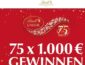 Lindt Gewinnspiel, lindor-75jahre.de, Lindt Code eingeben